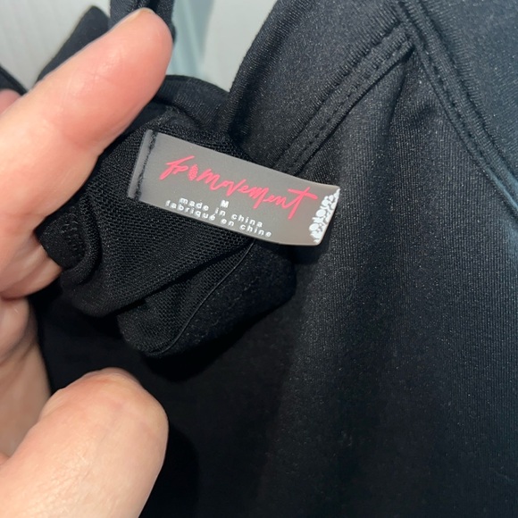 Free People Movement Black Way Home Skortsie - Picture 6 of 10